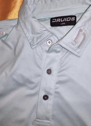 Спорт фірмова стильна футболка теніска поло бренд.druids.хл10 фото