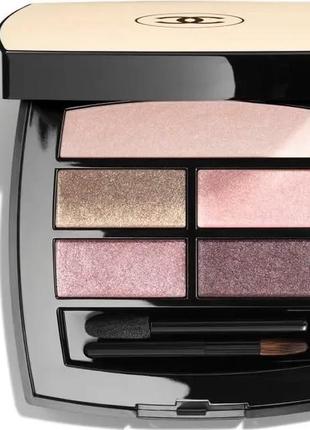 Палетка тіней для повік chanel les beiges palette regard belle mine naturelle light