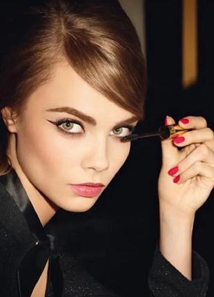 Туш yves saint laurent volume effet faux cils noir radical black (ультрачорний), тестер4 фото