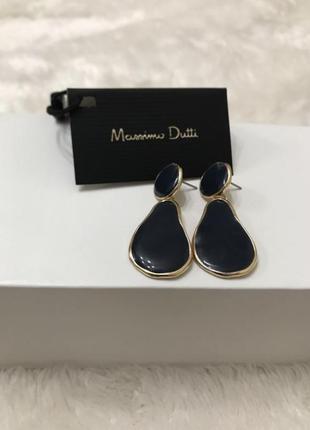 Серьги в стиле massimo dutti