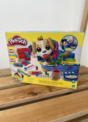 Набір ігровий hasbro play-doh плей-до прийом у ветеринара (f3639)