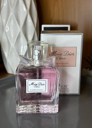 Парфуми miss dior - blooming bouquet 100 мл.🌸 парфуми, духи, туалетна вода, спрей, тестер, пробнік1 фото