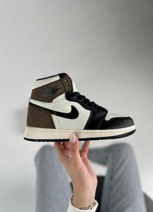 Женские кроссовки jordan 1 high люкс качество