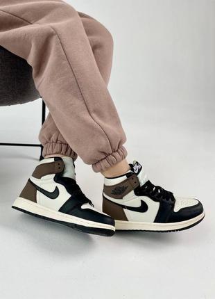 Женские кроссовки jordan 1 high люкс качество7 фото