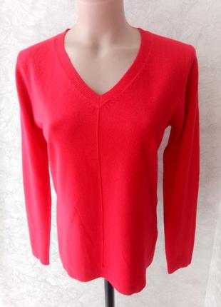 Пуловер нежно-красный размер 42-44