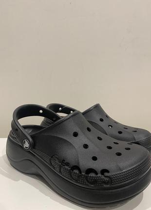 Женские crocs baya platform clog размер 36