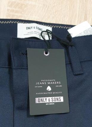 Only &amp; sons - w33/l34 - синие - брюки мужские брюки мужские мужские5 фото