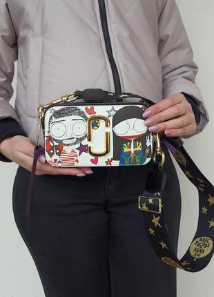 Женская сумка marc jacobs snapsot anna sui на подарок