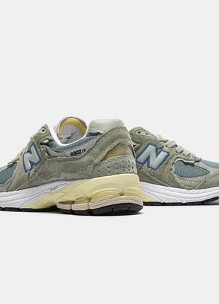 New balance 2002r mirage grey кроссовки замш, текстиль2 фото