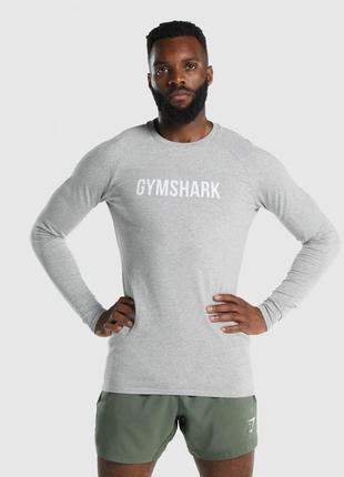 Спортивный лонгслив кофта лонгслів gymshark s