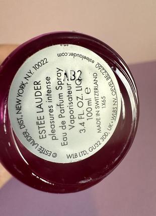 Estee lauder pleasures intense парфумована вода оригінал!3 фото