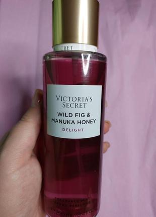 Mist victoria's secret мыст для тела мист natural beauty body mist wild fig &amp; manuka honey1 фото