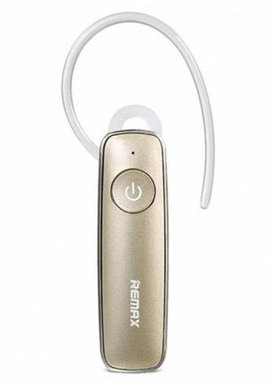 Bluetooth-гарнітура rb-t8 gold remax 38024