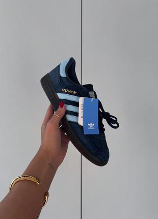 Кроссовки adidas spezial handball blue
