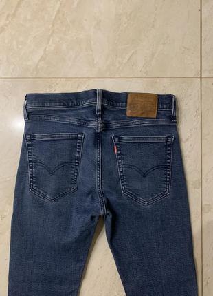 Джинсы брюки levi's levis мужские синие5 фото