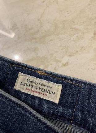 Джинсы брюки levi's levis мужские синие3 фото