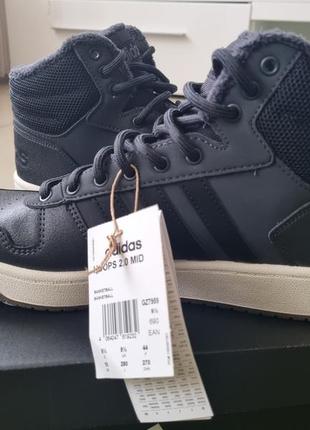 Кроссовки adidas hoops 2.0 mid размер 44 (28см) оригинал, новые2 фото