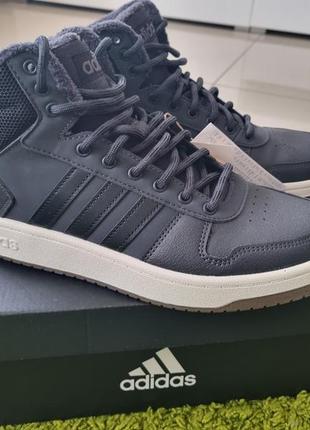 Кроссовки adidas hoops 2.0 mid размер 44 (28см) оригинал, новые