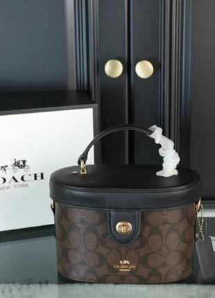 Сумка цилиндр coach6 фото