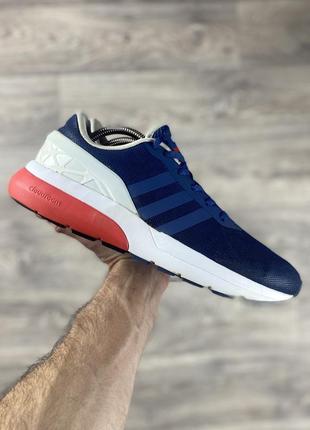 Adidas cloud foam flow кроссовки 44 размер синие оригинал