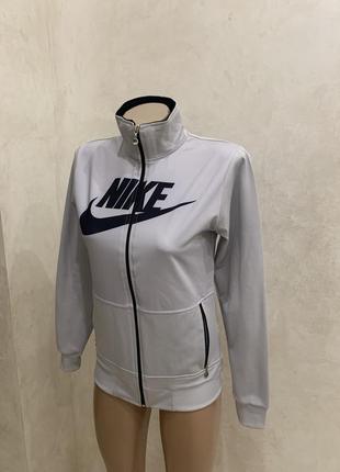 Кофта олімпійка nike сіра на замок спортивна3 фото