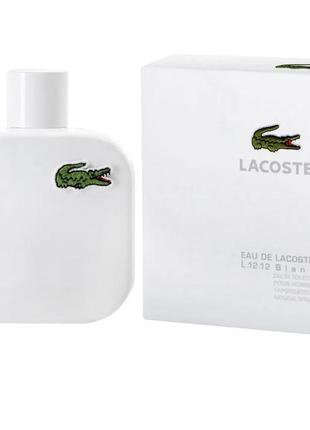 Чоловіча туалетна вода lacoste eau de lacoste l.12.12 blanc (лакс о де лакост л.12.12 бланк)