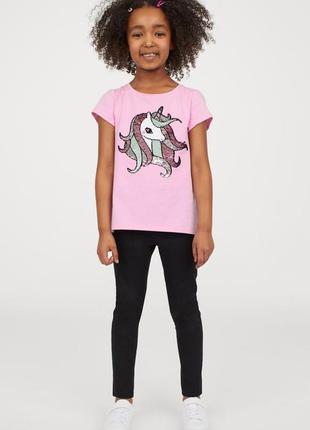 Футболка-перевертень h&m 134-140р