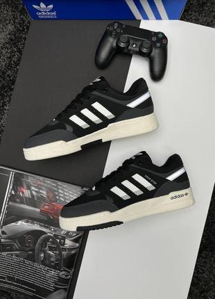 Мужские кроссовки adidas originals drop step gray black4 фото