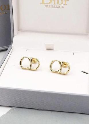 Сережки від dior 20 мм