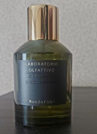 Остатки во флаконе laboratorio olfattivo Viaggio in italia mandarino