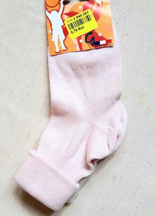 Шкарпетки дитячі рожеві розмір 31-351 фото
