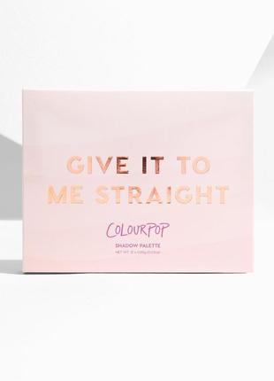 Палетка тіней give it to me straight від сolourpop2 фото