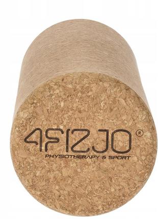 Массажный ролик 4fizjo cork 30 x 10 см (валик, роллер) гладкий 4fj0569 poland3 фото
