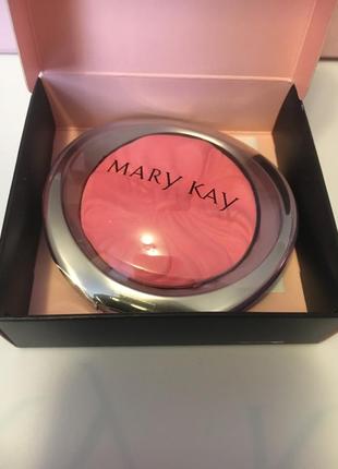 Мінеральна пудра mary kay sheer dimensions рожевий шовк