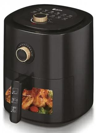 Аэрофритница air fryer 3500вт 6л bitek bt-5332b