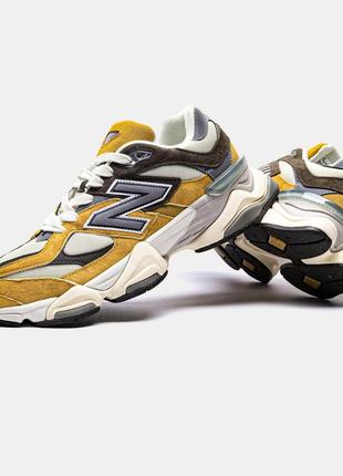 New balance 9060 workwear кроссовки замш/текстиль