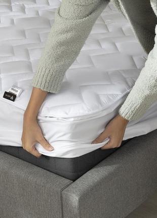 Наматрацник nordic comfort 80*190*35 см tm ideia пл 150 з бортом по периметру