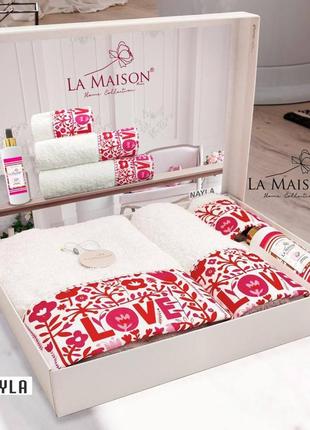 Новинка 🤩набір рушників від la maison 🦋