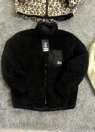 Двусторонняя sherpa stussy5 фото