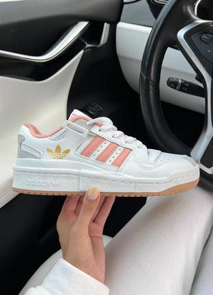 Кроссовки adidas forum orange2 фото