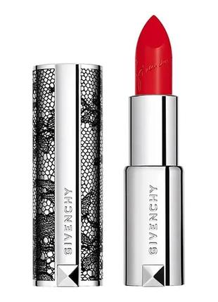 Помада для губ givenchy le rouge 306 - carmin escarpin, limited edition, без коробки