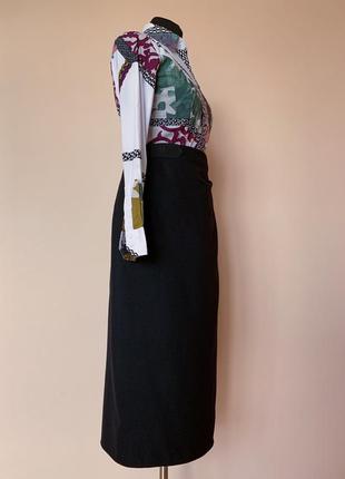 Valentino petal skirt винтажная юбка шерсть9 фото