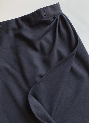 Valentino petal skirt винтажная юбка шерсть4 фото