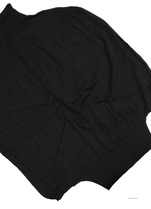 Женский черный однотонный жилет под горло стойка