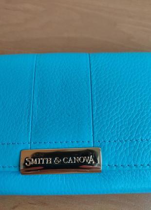Новий шкіряний гаманець luxury бренду smith & canova8 фото