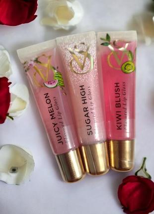 Блиск для губ victoria's secret flavored lip gloss juicy melon3 фото