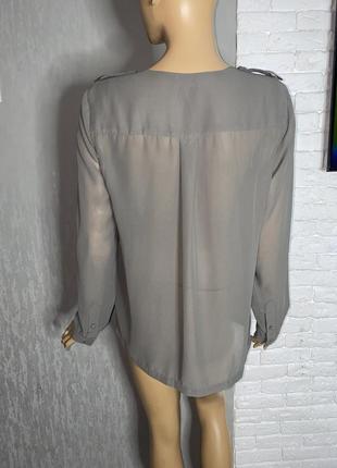 Винтажная блуза блузка zalando, xl2 фото