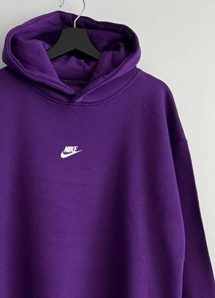 Худи nike purple2 фото