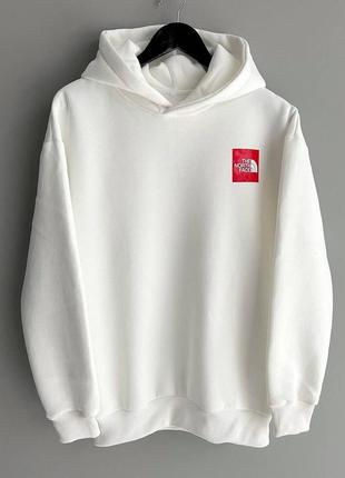 Худі the north face white