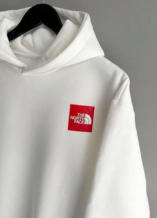 Худі the north face white2 фото